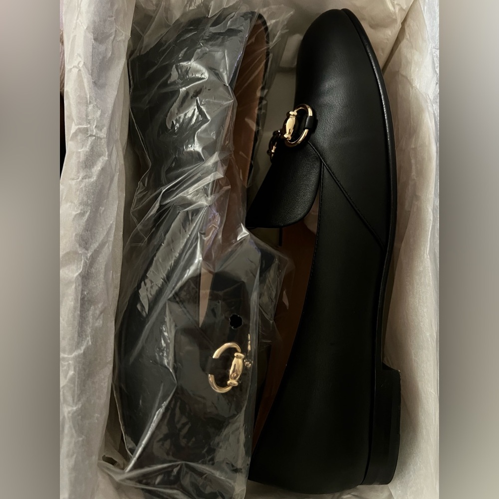 Gucci Leather Horsebit Loafers
